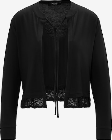 Aniston SELECTED Knit Cardigan in Black: front