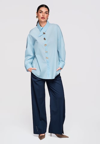 Ombre Blouse 'OW-SH-E0014' in Blauw