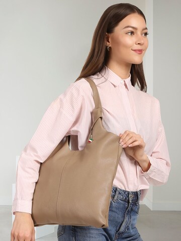 Florence Shopper in Beige