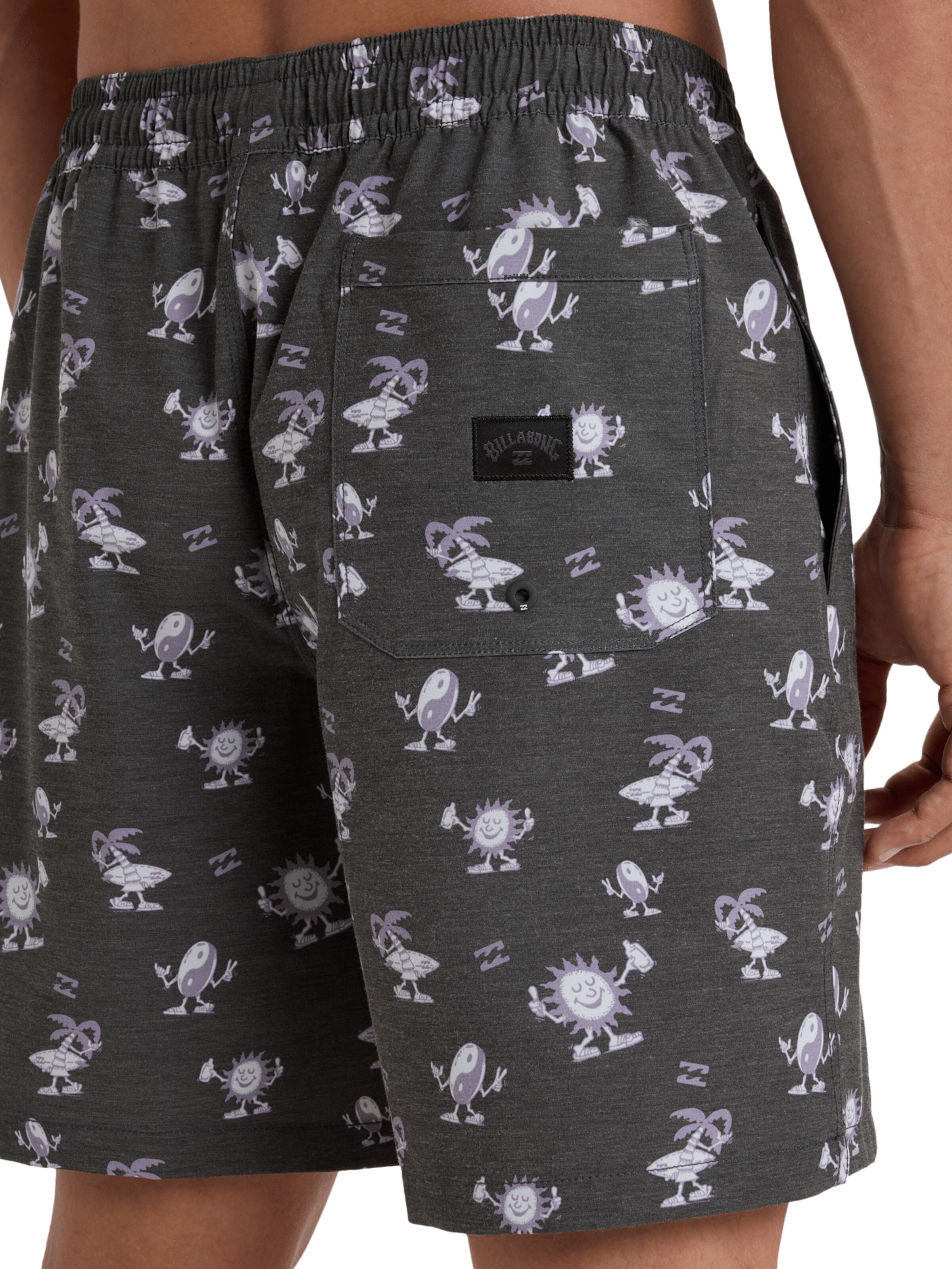 BILLABONG Swimming shorts 'Wasted Times' in Grey