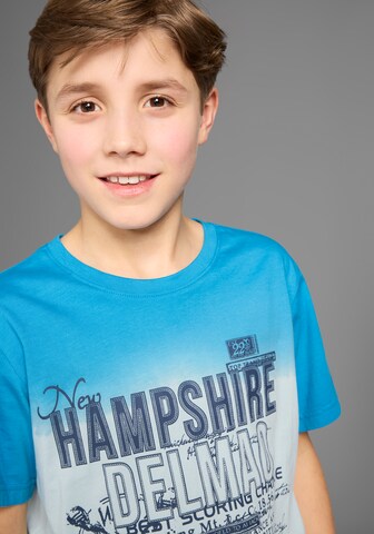 DELMAO T-Shirt in Blau