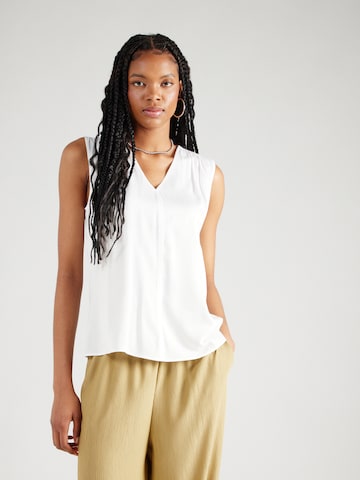 COMMA - Blusa em branco: frente