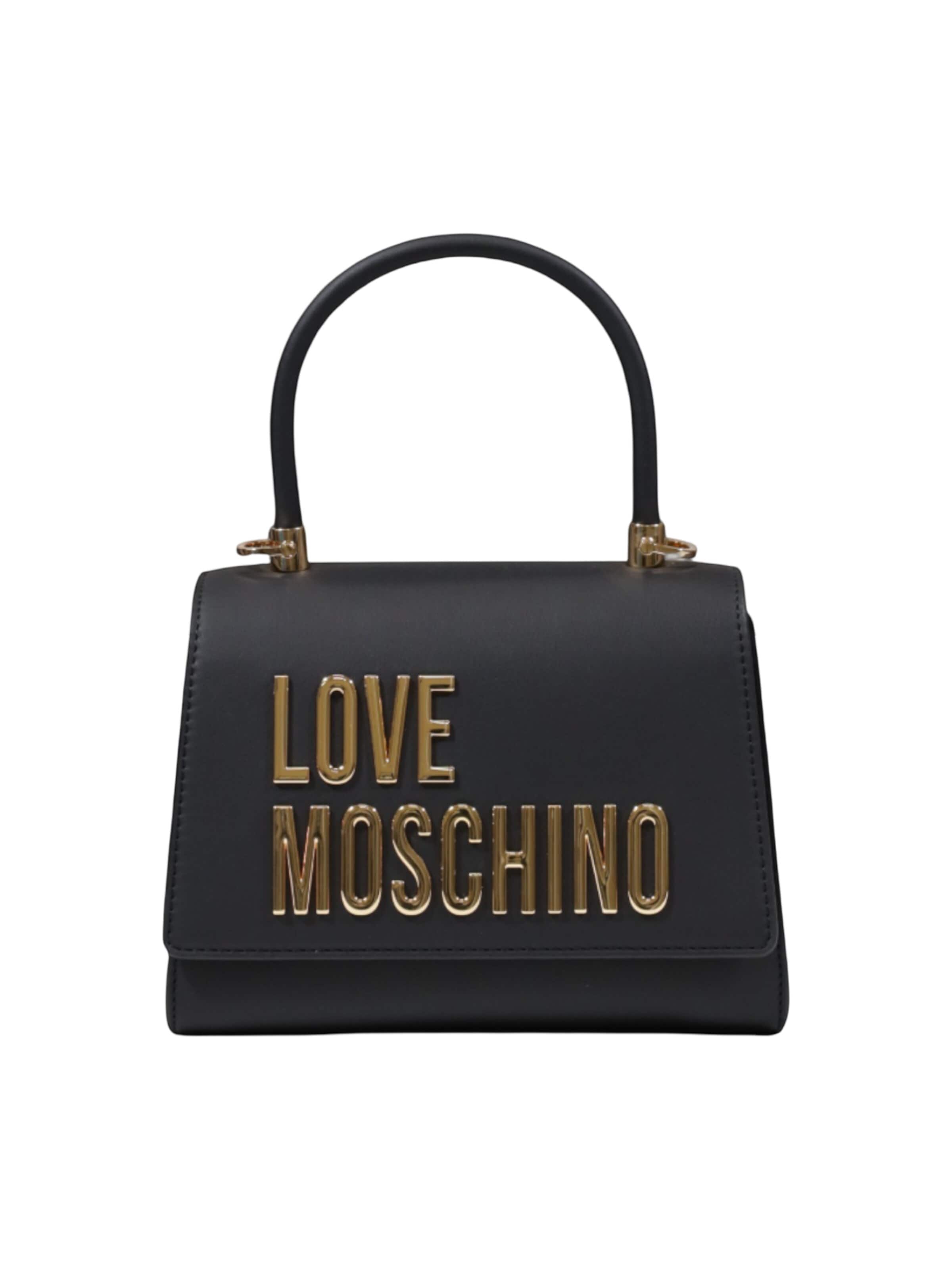 Sac bandoulière Love Moschino en noir : devant