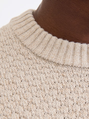 JJ Rebel Sweater 'JREBBLAZE' in Beige