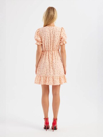 Hiccup - Vestido de verão em laranja