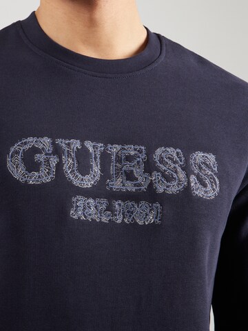 GUESS - Sweatshirt em azul