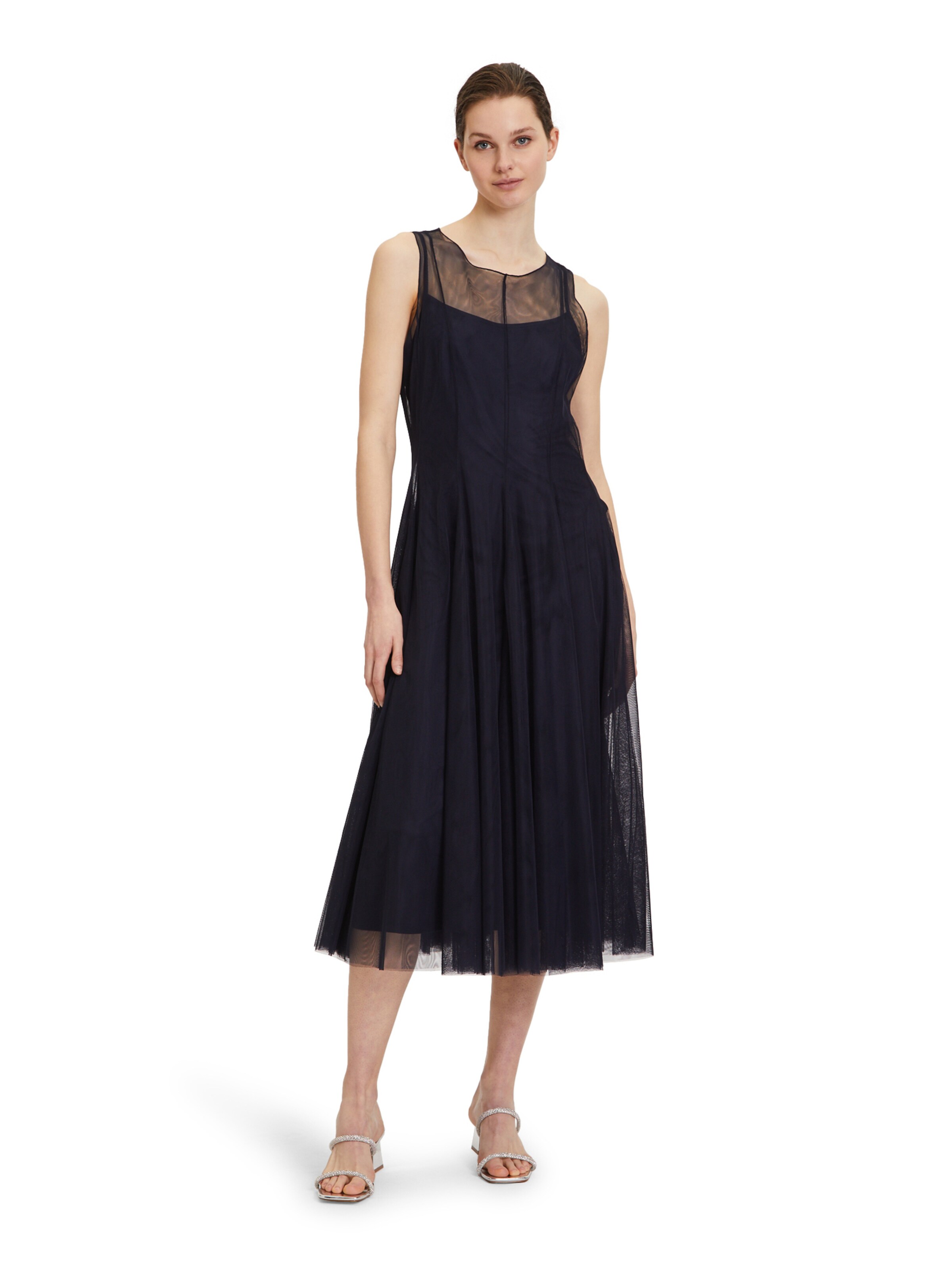 Abito da sera di Vera Mont in blu: frontale