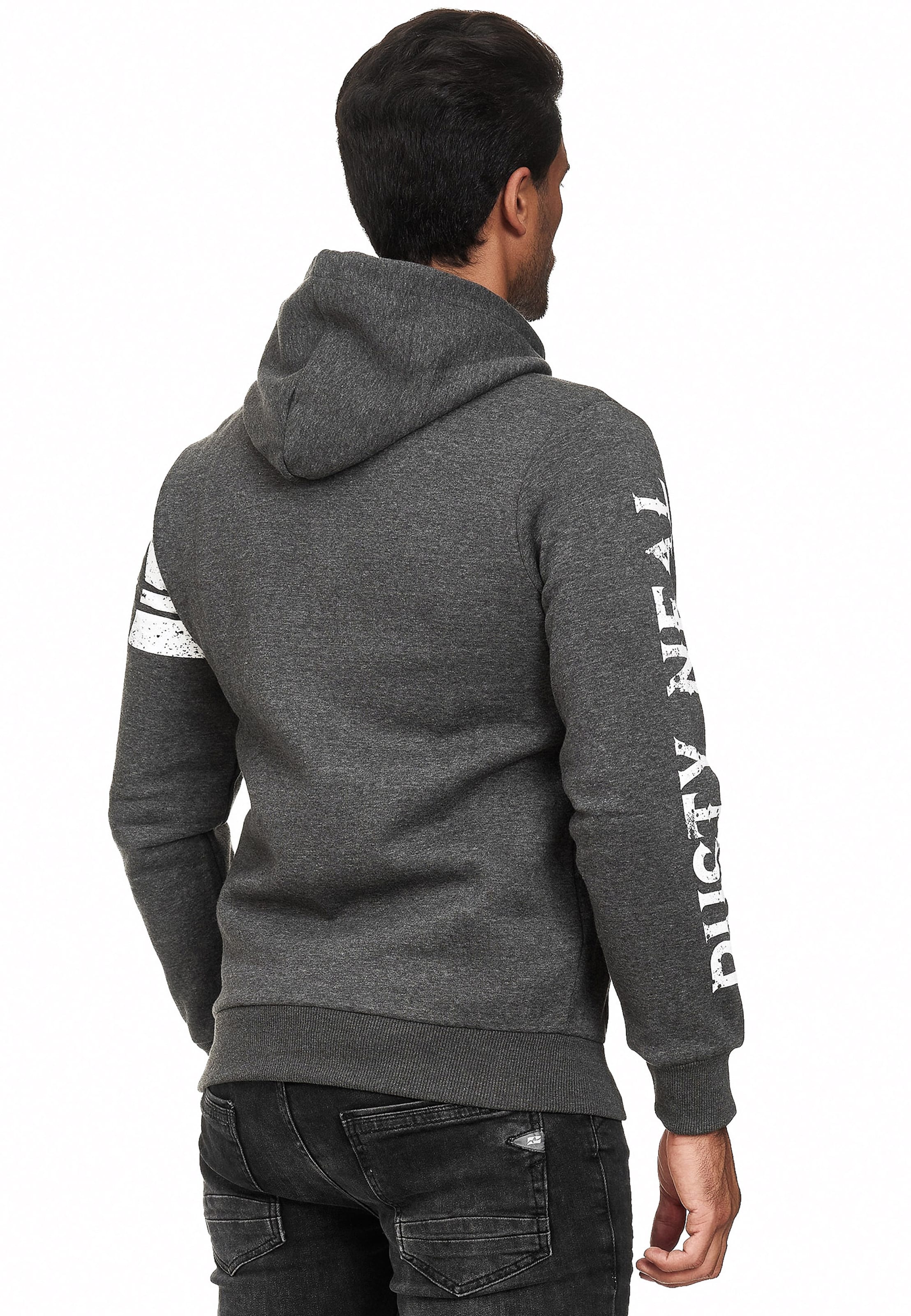 Rusty Neal Sweatvest in Grijs