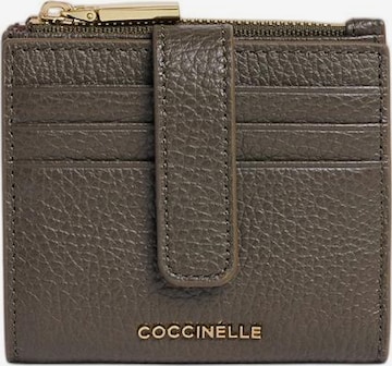 Coccinelle - Estuche 'Metallic 1001 1' en verde: frente
