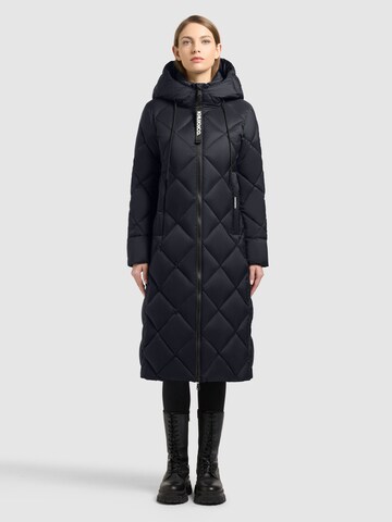 khujo Wintermantel 'Cilia2' in Blauw