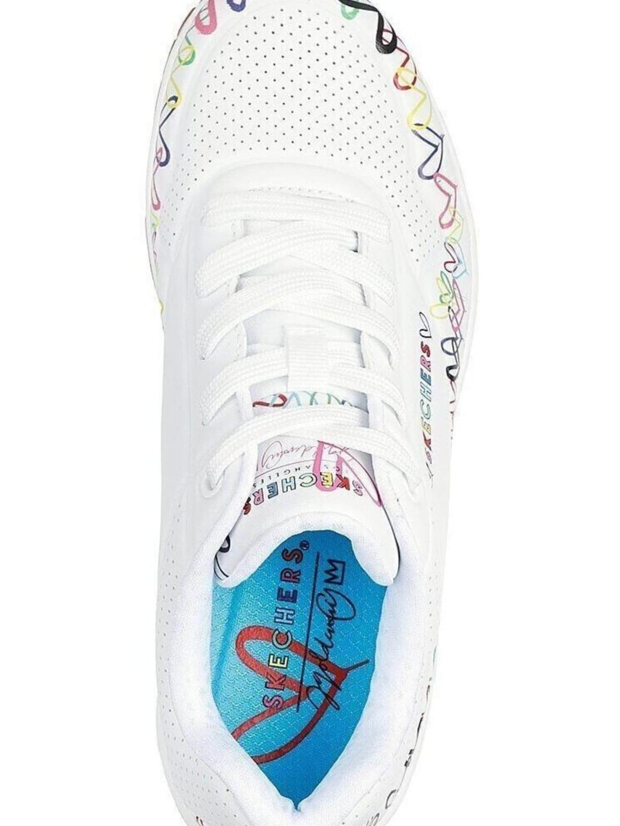 Scarpa sportiva 'Uno - Love All Around' di SKECHERS in bianco