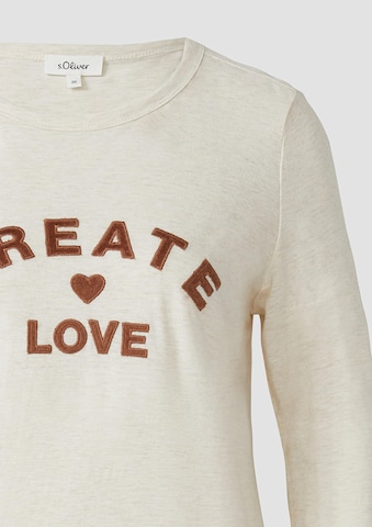 T-shirt s.Oliver en beige