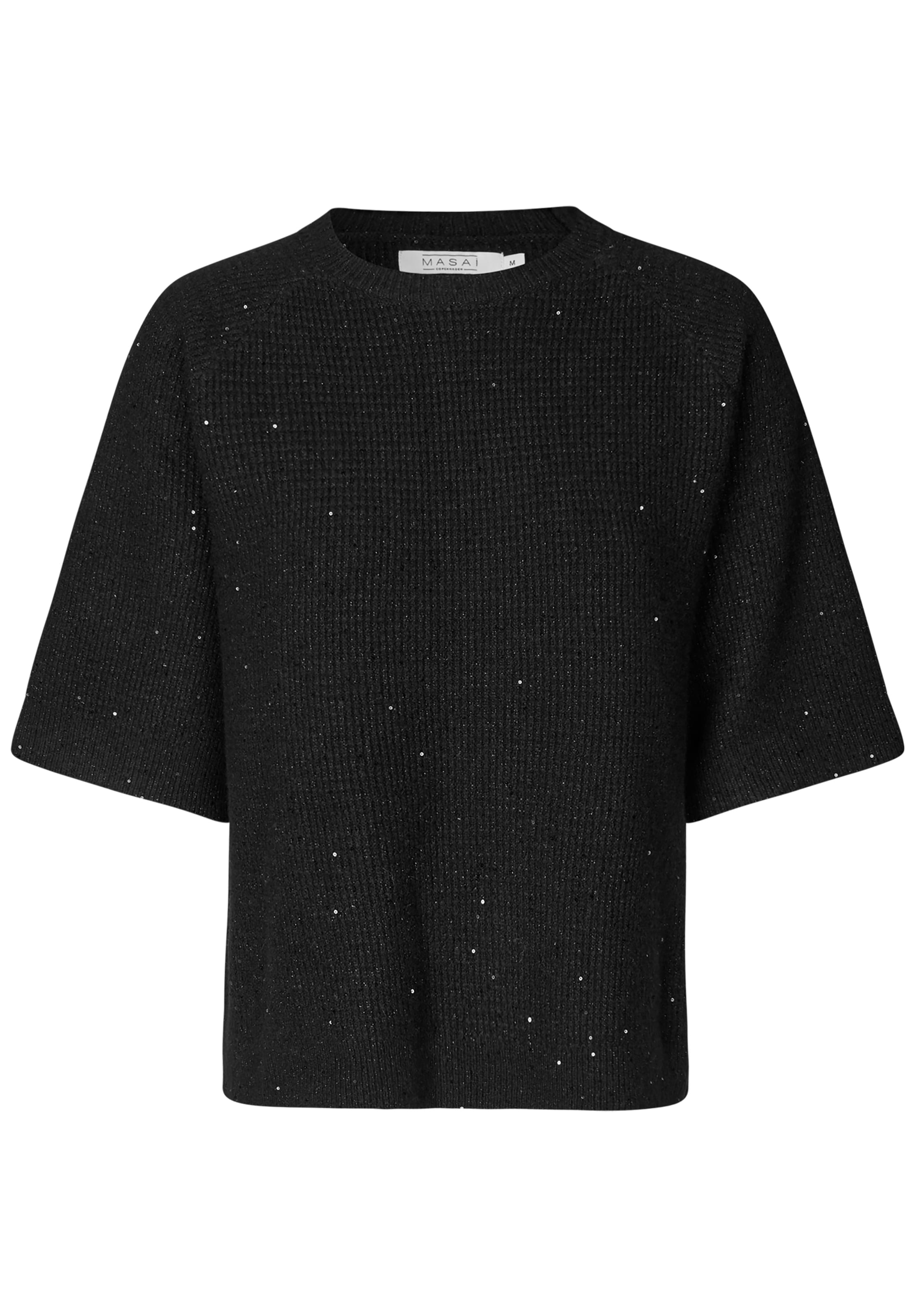 Masai Pullover 'MaFarinna' in Schwarz: Vorderseite