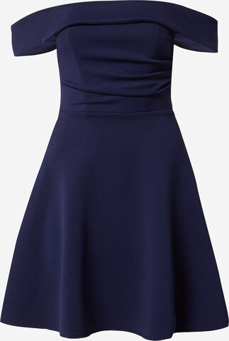 WAL G. Cocktail Dress 'LOLA' in Blue: front