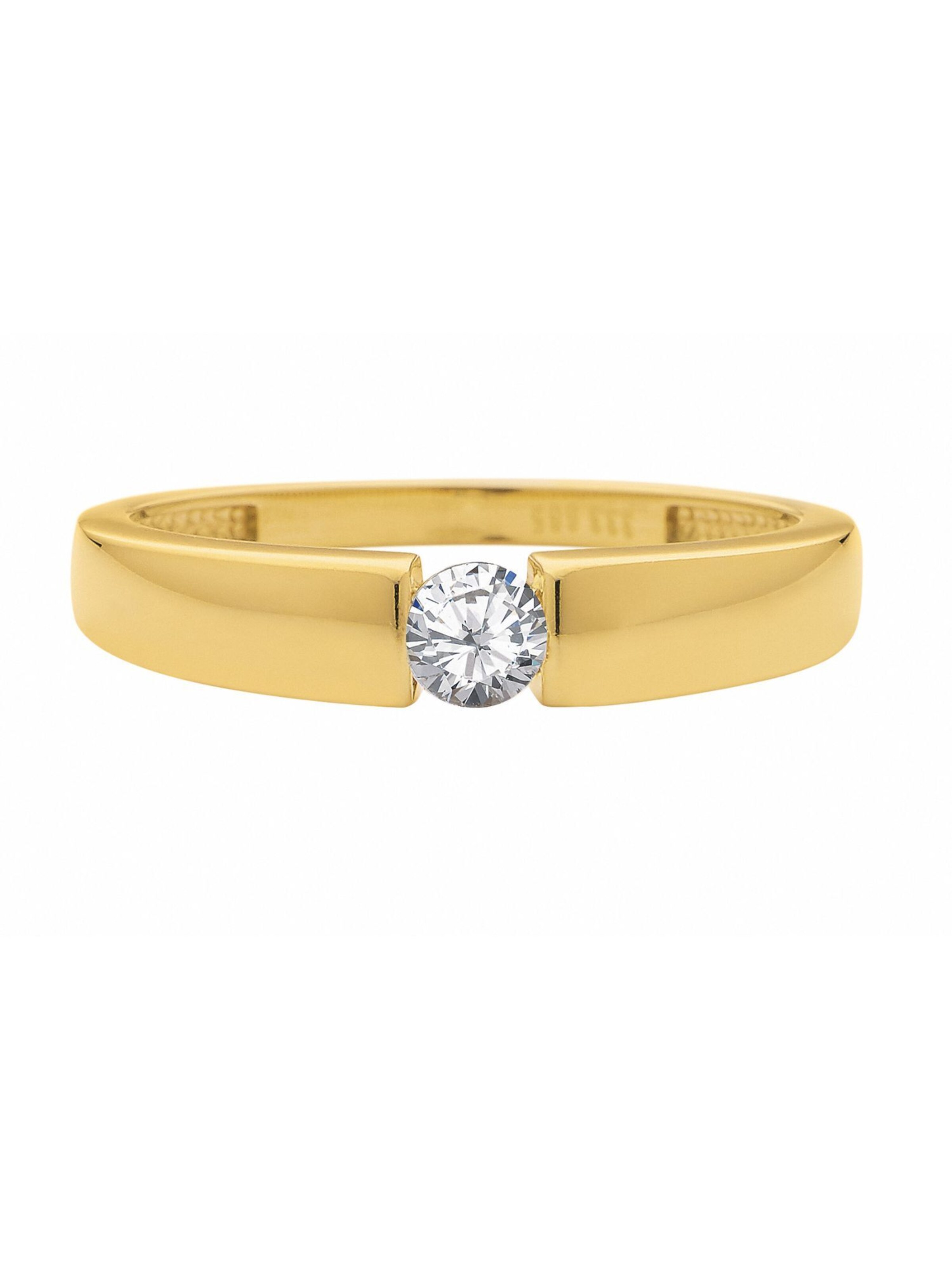 Adelia´s Ring in Gold: front