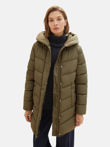 TOM TAILOR Winter coat in Green