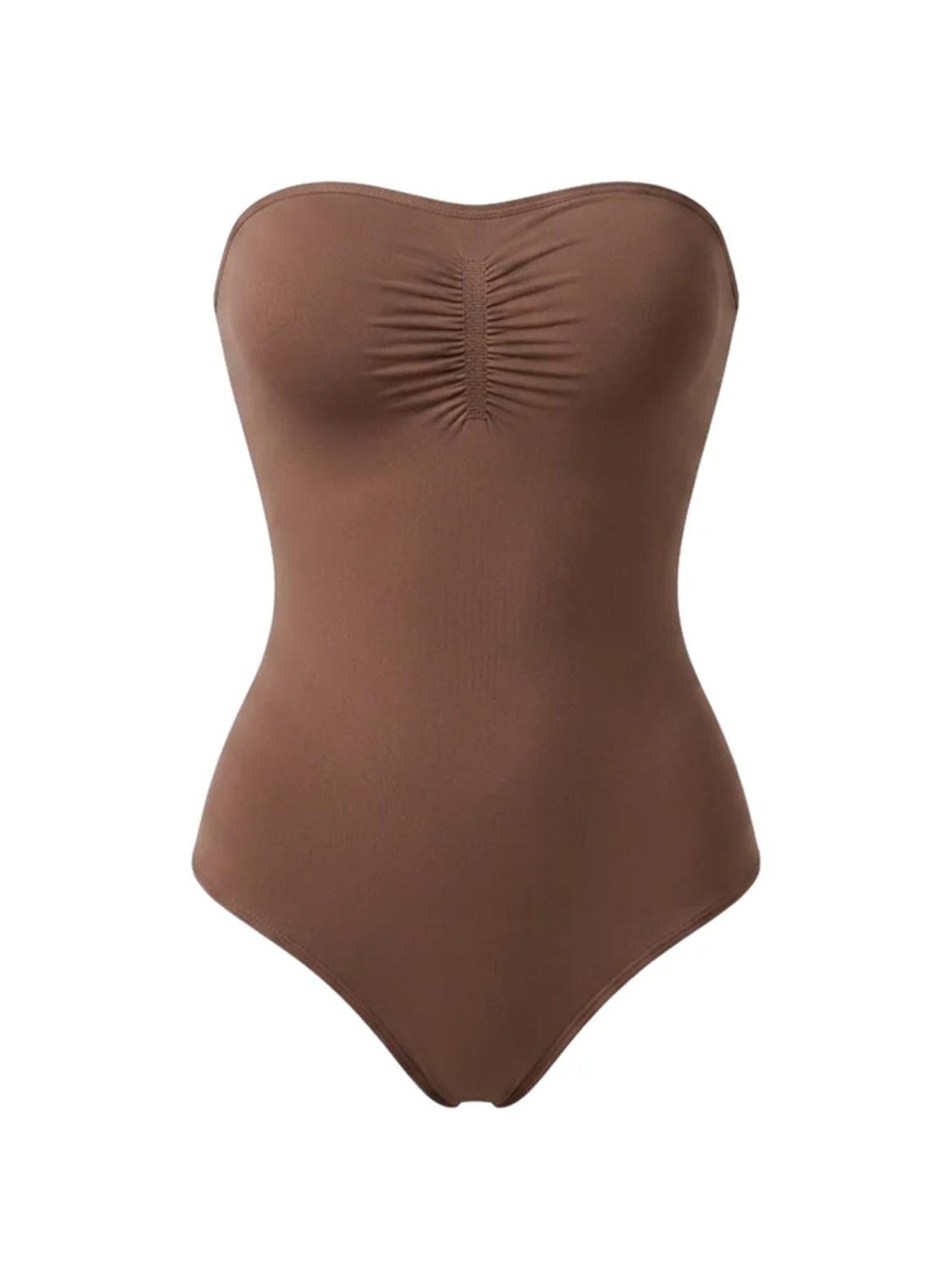 Body modelant 'Strapless body' Shapetape en marron : devant