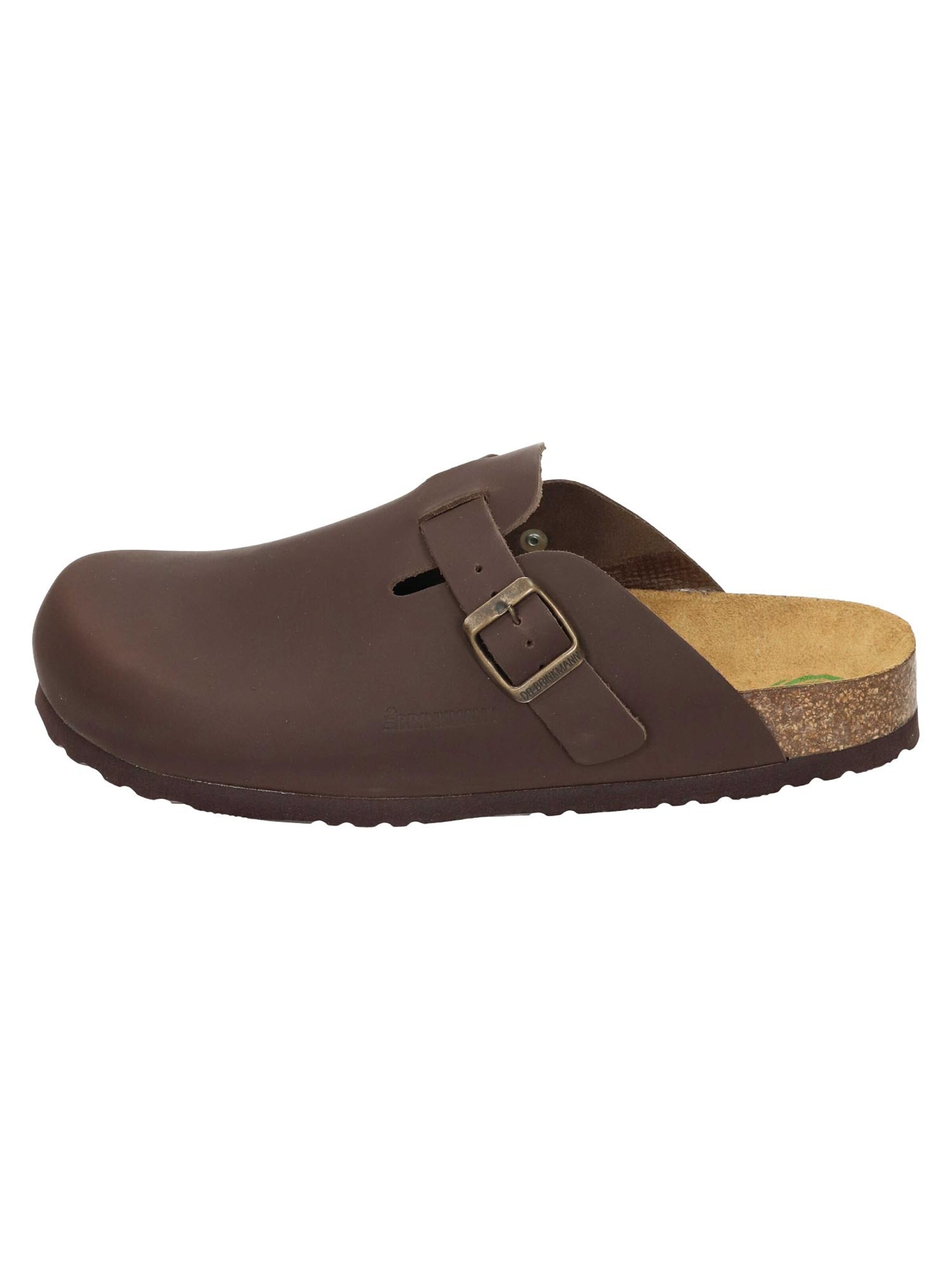 DR. BRINKMANN Clogs 'Nerpio'‌ in Braun: Vorderseite