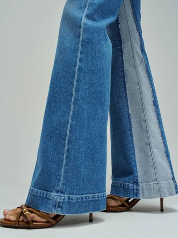 Salsa Jeans Flared Jeans 'Faith' in Blauw
