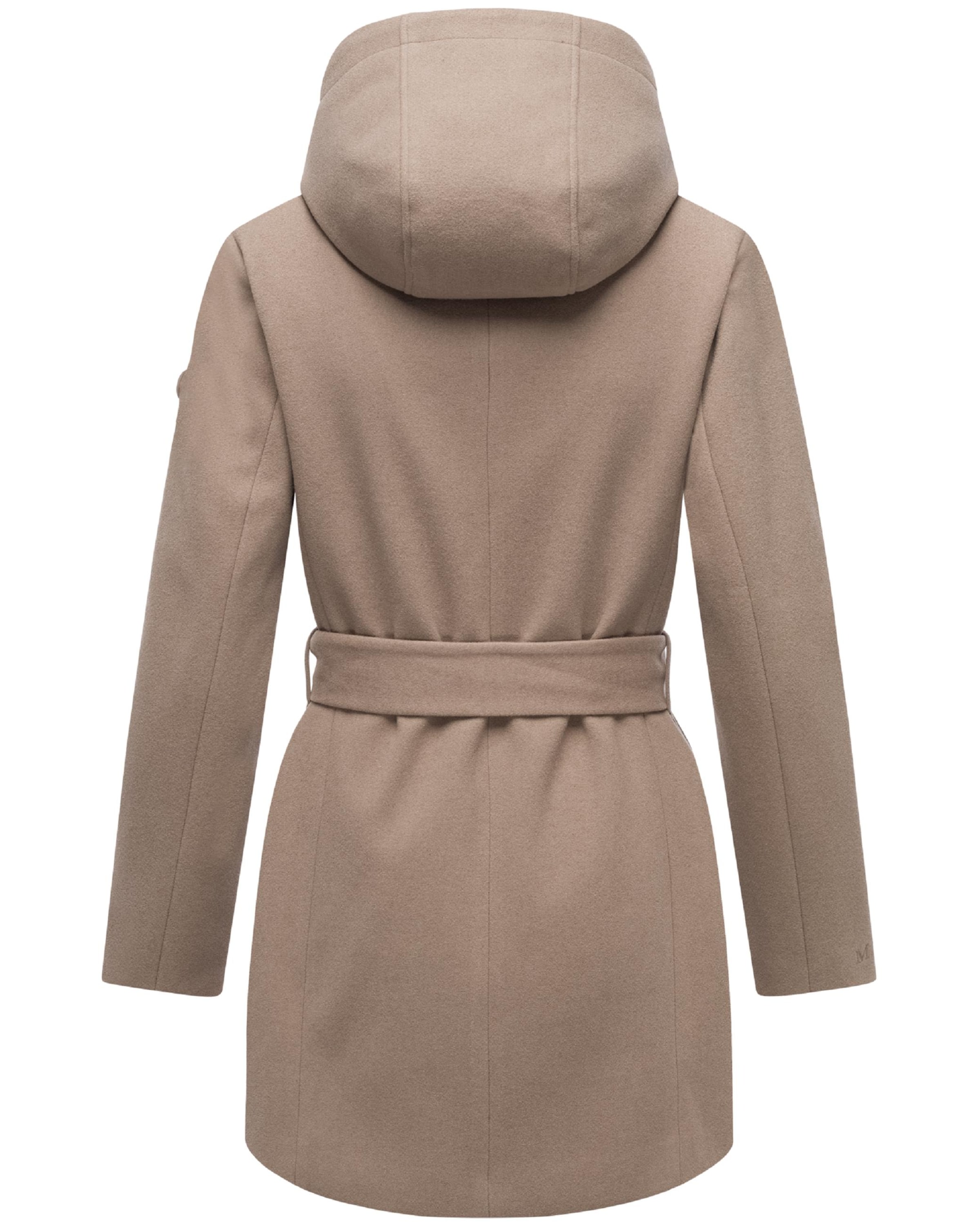 Manteau mi-saison 'Katalinaa 16' MARIKOO en marron