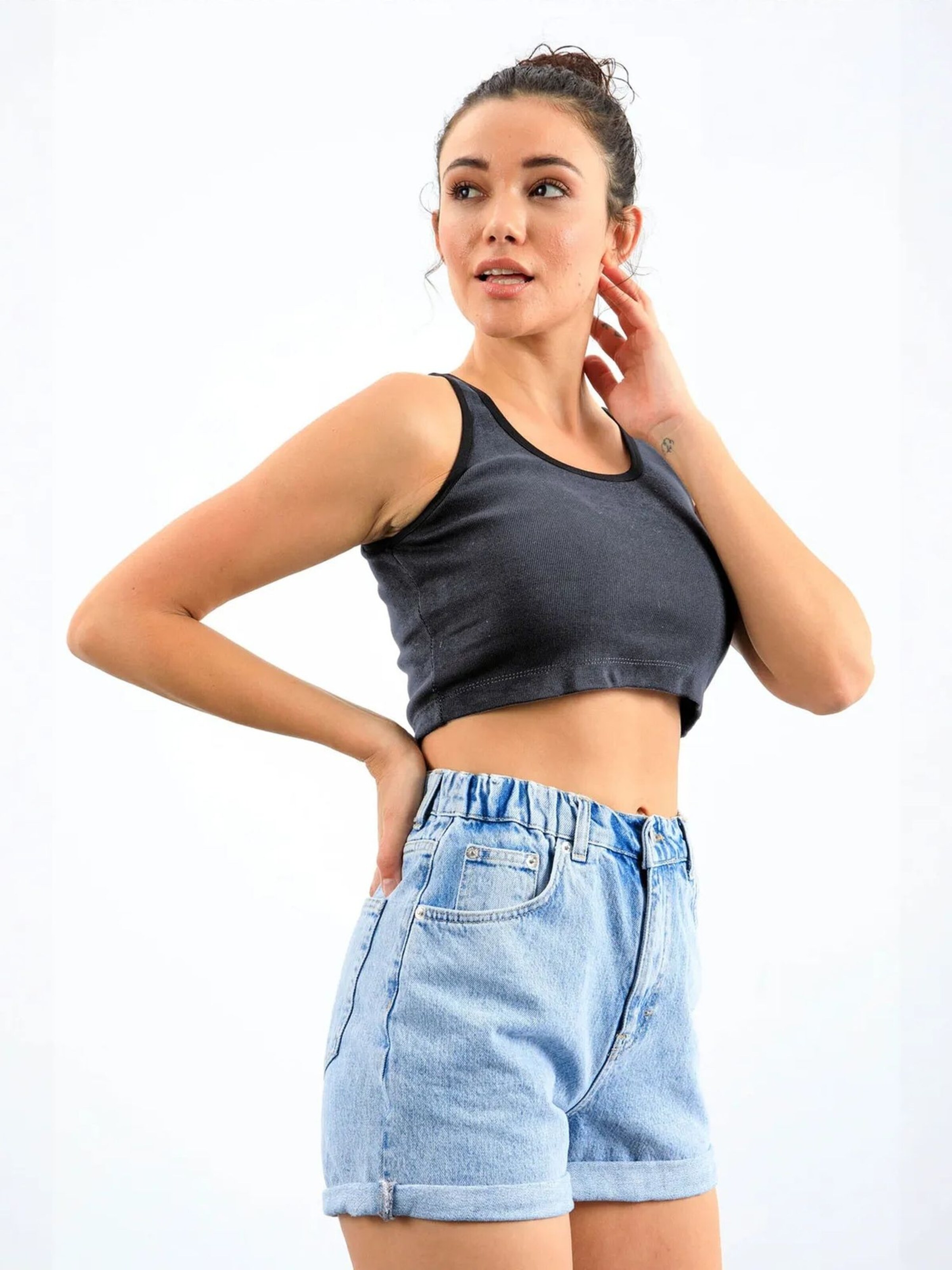 Tommy Life Top in Grey