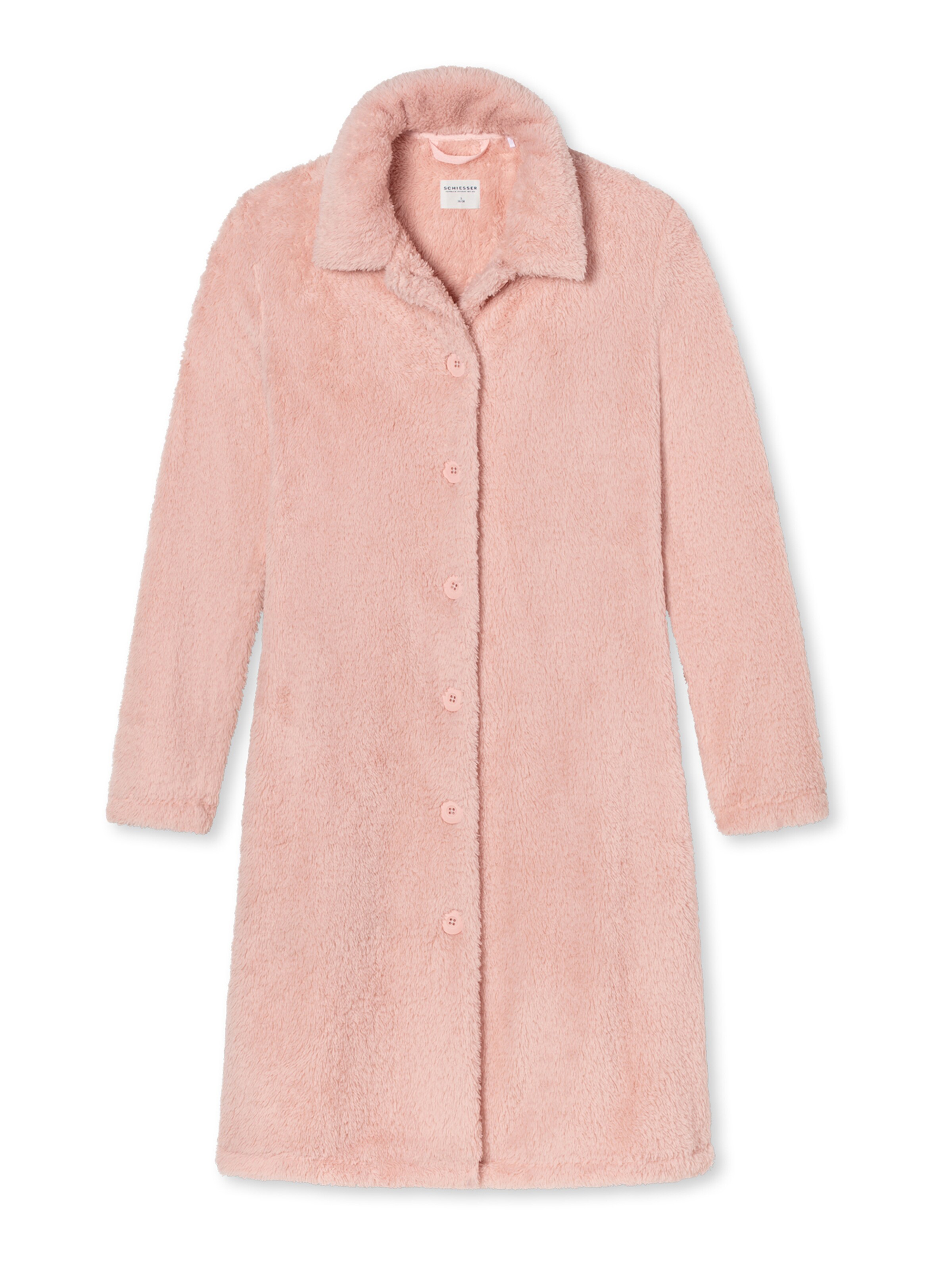 Peignoir long SCHIESSER en rose : devant