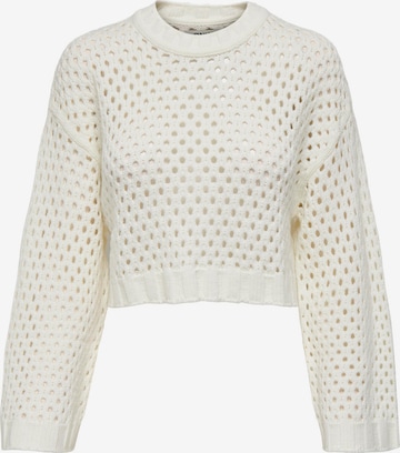 ONLY Sweater 'Smilla' in Beige: front