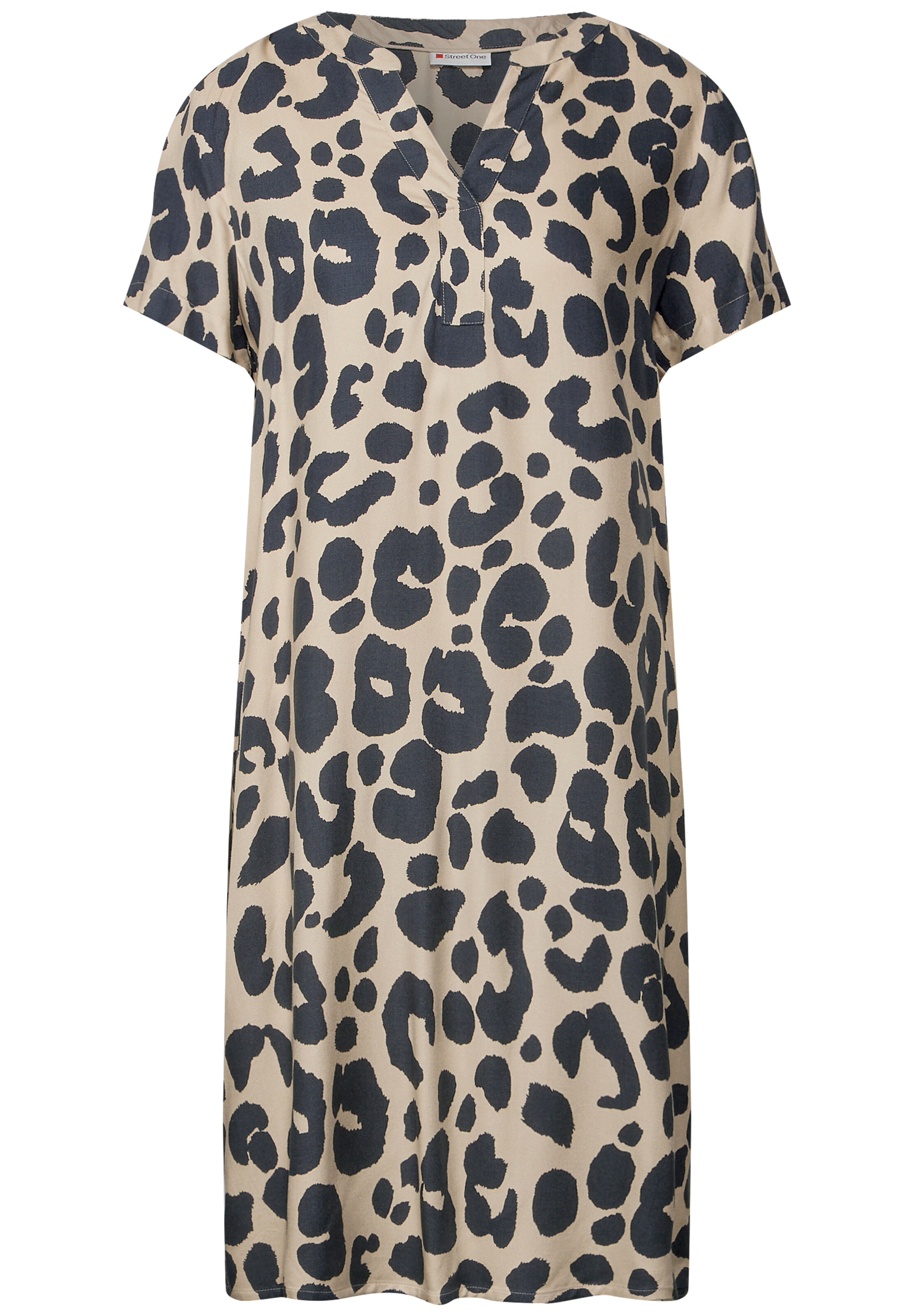 STREET ONE Dress in Beige: front