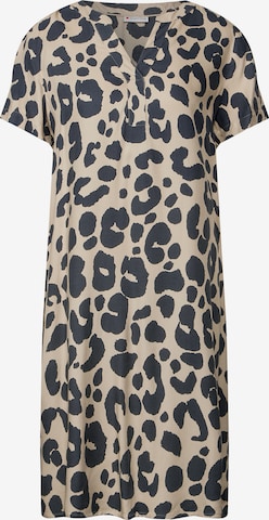 STREET ONE Dress in Beige: front