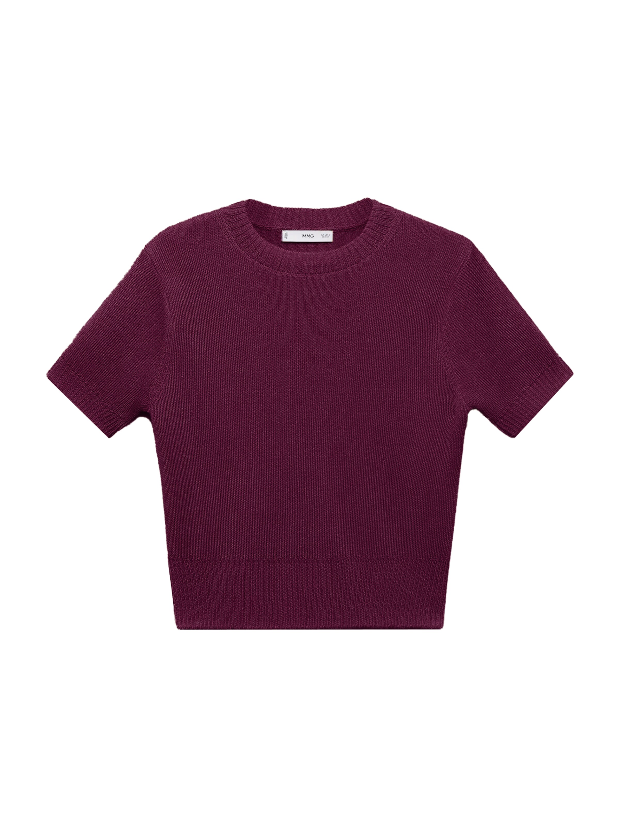 MANGO Svetr 'ROMEO' – červená: přední strana