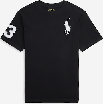 T-Shirt Polo Ralph Lauren en noir : devant