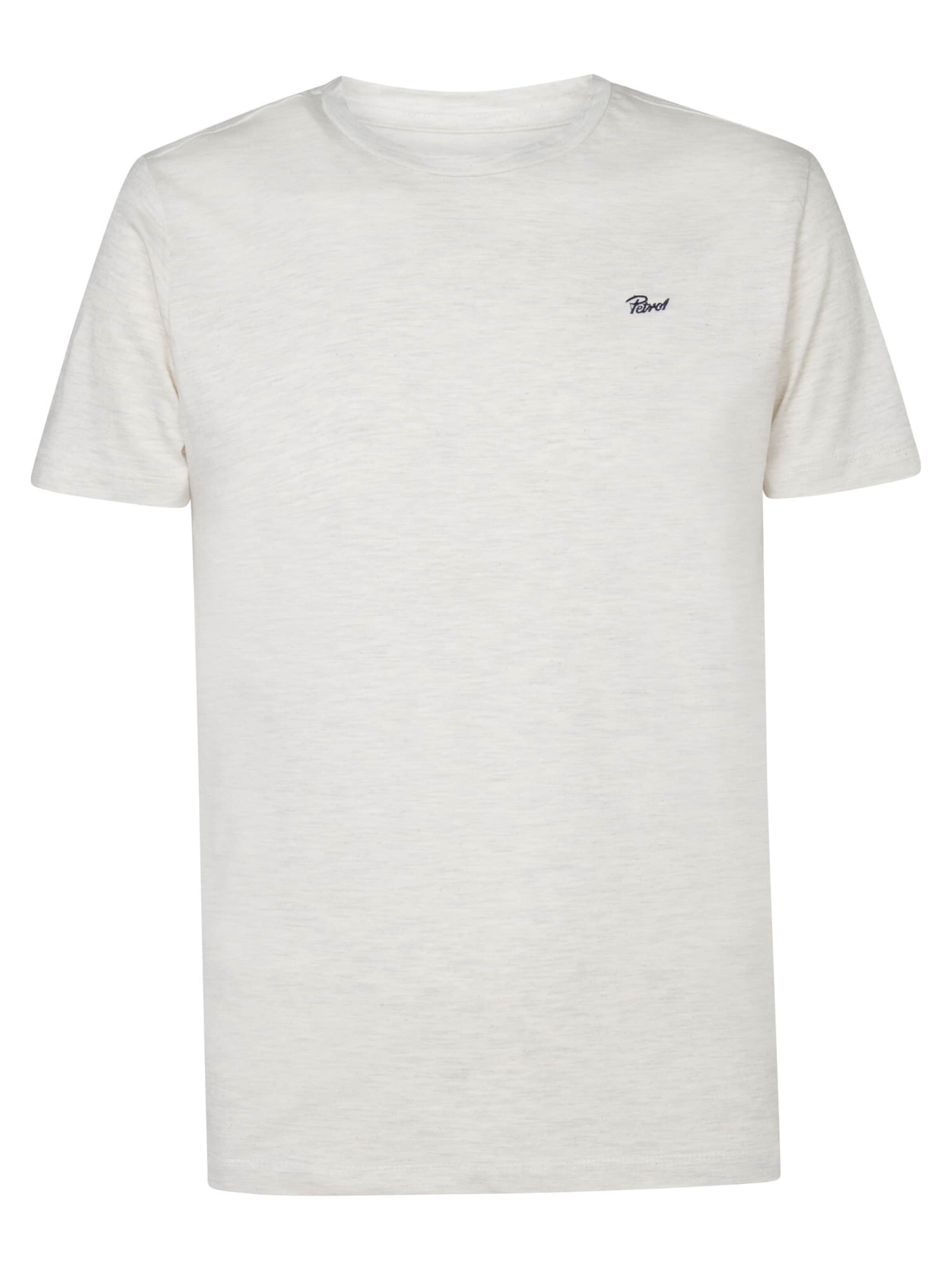 Petrol Industries Tričko 'Sidney' - Sivá