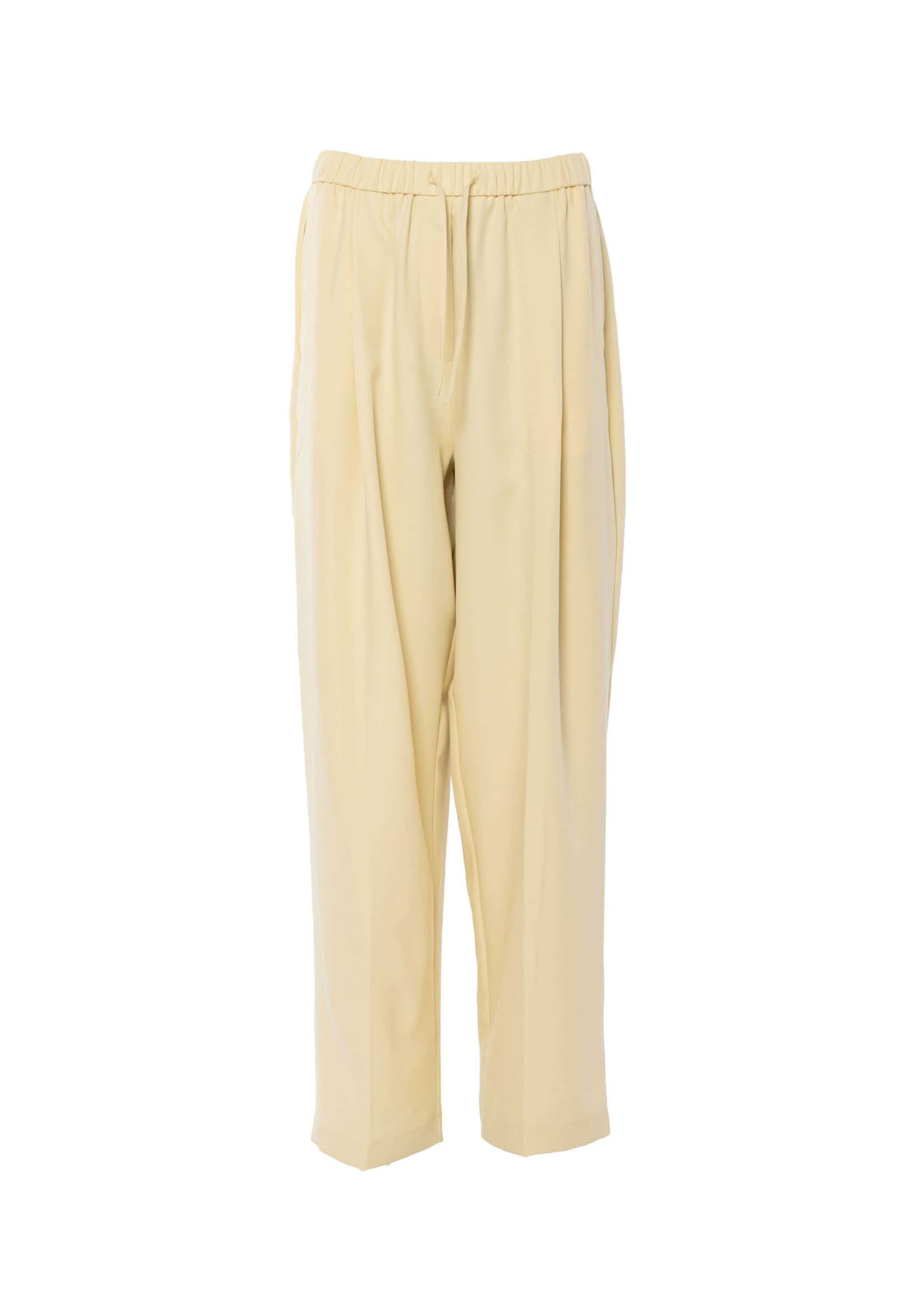 Elias Rumelis Loose fit Trousers 'Lexiane' in White: front