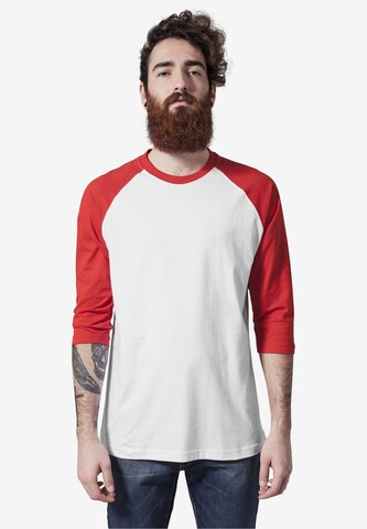 T-Shirt Urban Classics en blanc : devant