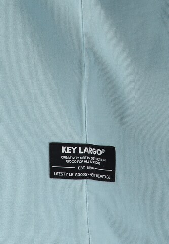 T-Shirt 'VIVE LA VIDA' Key Largo en bleu