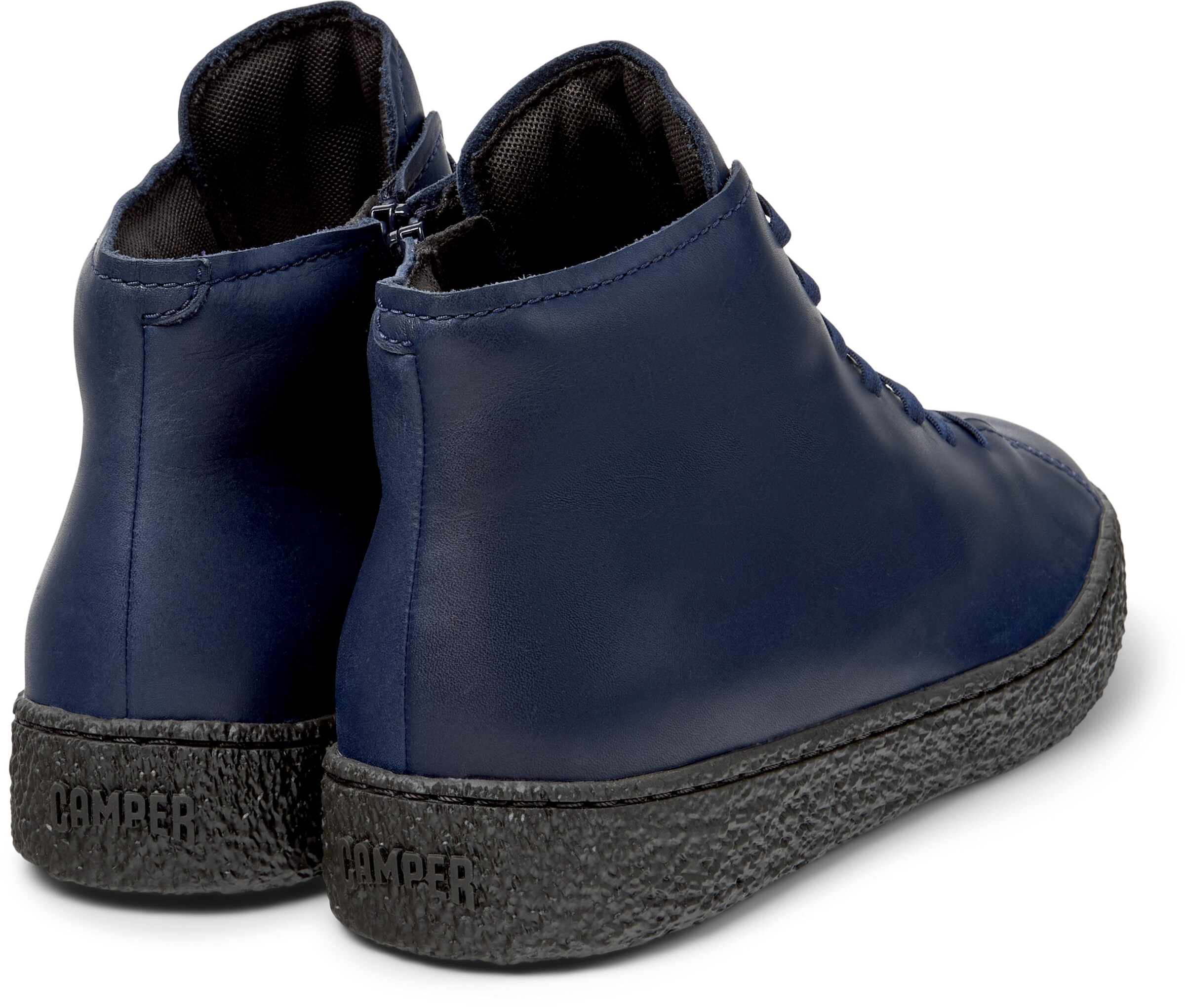 CAMPER Lace-Up Boots 'Peu Terreno' in Blue