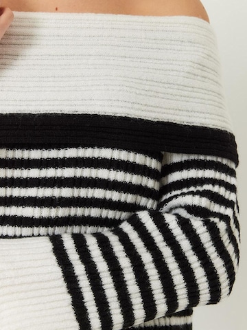 Pull-over Bianco Lucci en blanc