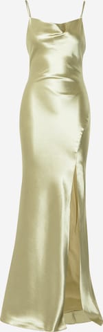 True Decadence Evening Dress in Gold: front