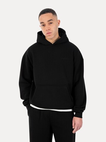 Smilodox Sweatvest in Zwart: voorkant