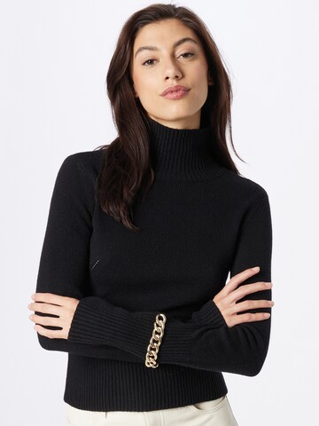 PATRIZIA PEPE Sweater 'MAGLIA' in Black: front