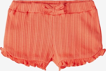 NAME IT Regular Pants in Orange: front