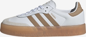balta ADIDAS ORIGINALS Sportbačiai be auliuko 'Sambae': priekis