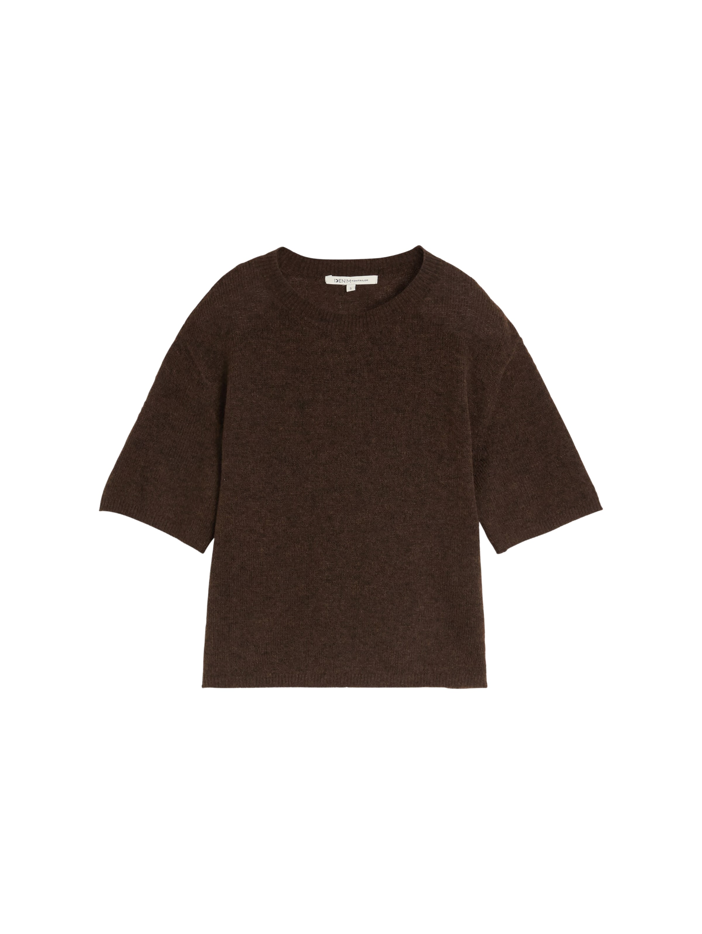 TOM TAILOR DENIM - Pullover em castanho: frente