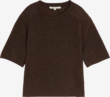 TOM TAILOR DENIM - Pullover em castanho: frente