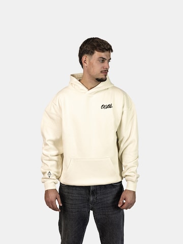 Crystal Paris Sweatshirt 'Shine' in Wit