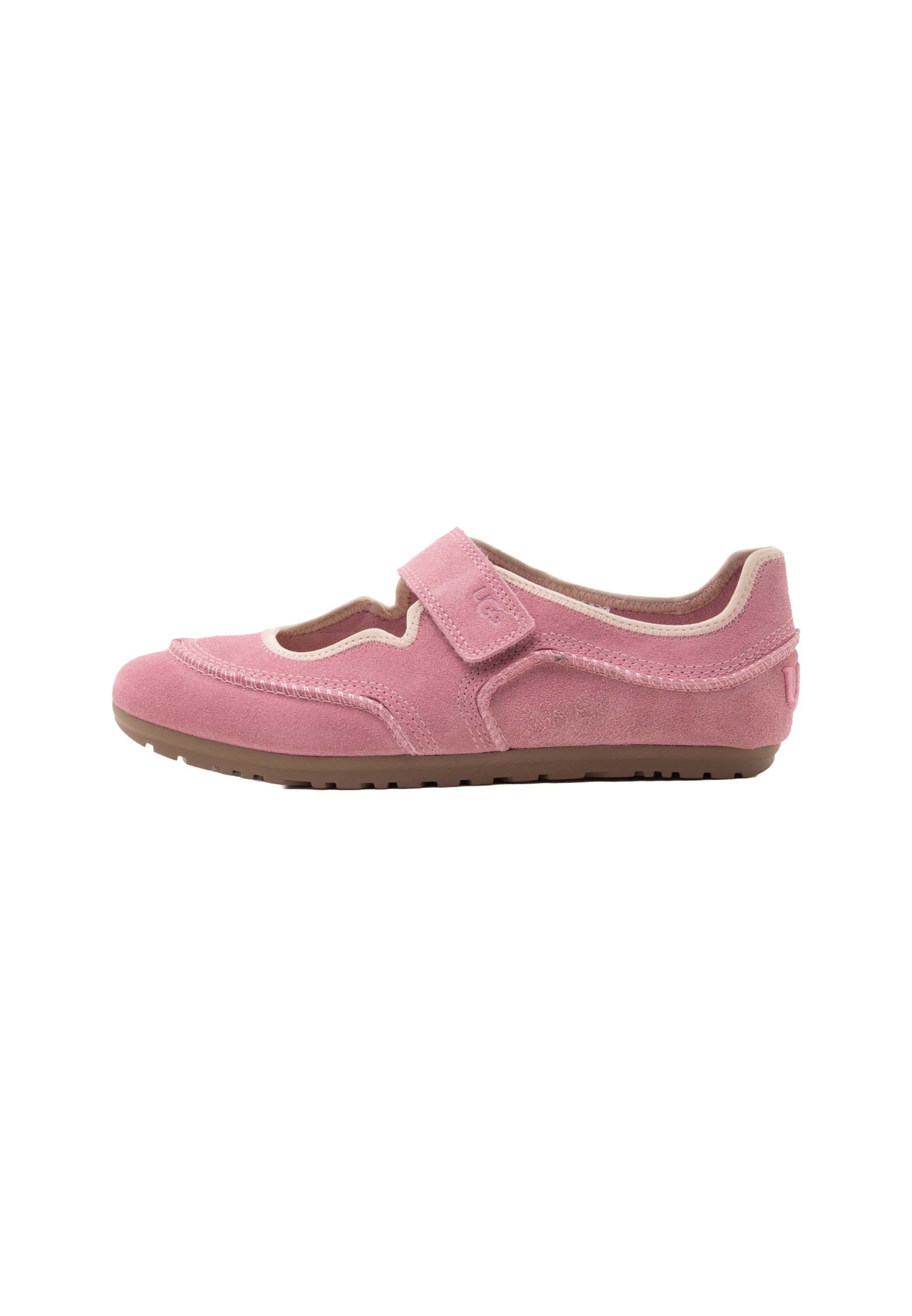 UGG Ballerinasko i pink: forside