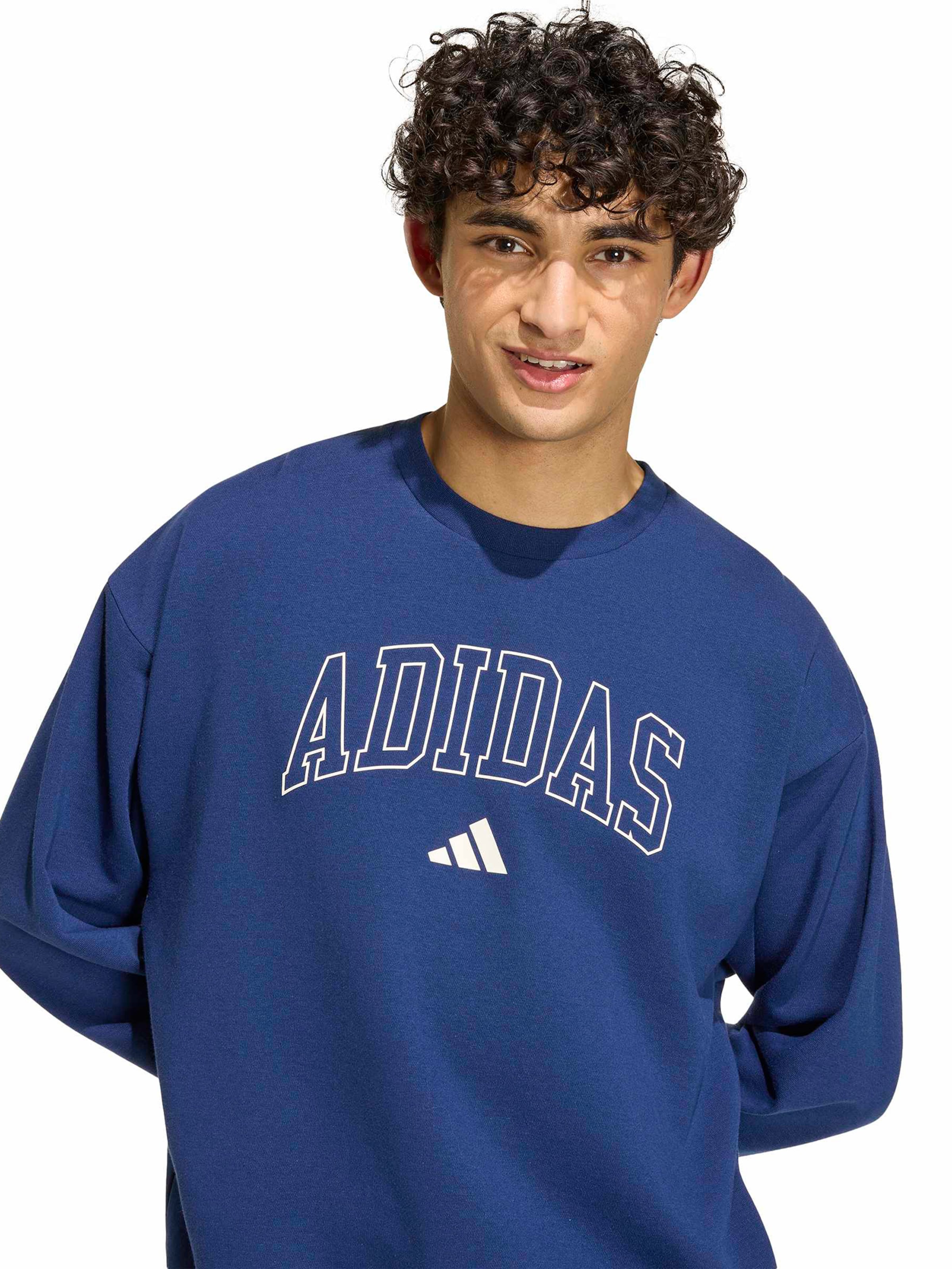 Felpa sportiva di ADIDAS SPORTSWEAR in blu