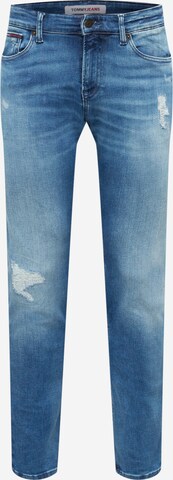 Tommy Jeans Slimfit Džíny 'SCANTON' – modrá: přední strana