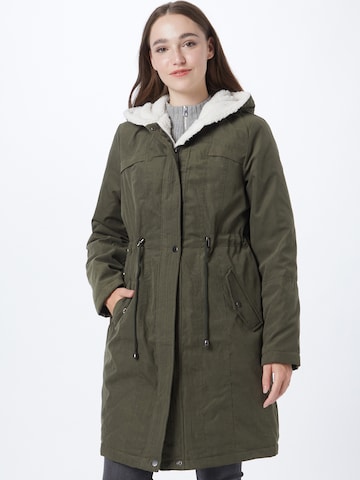 ABOUT YOU Tussenparka 'Catherine' in Groen: voorkant