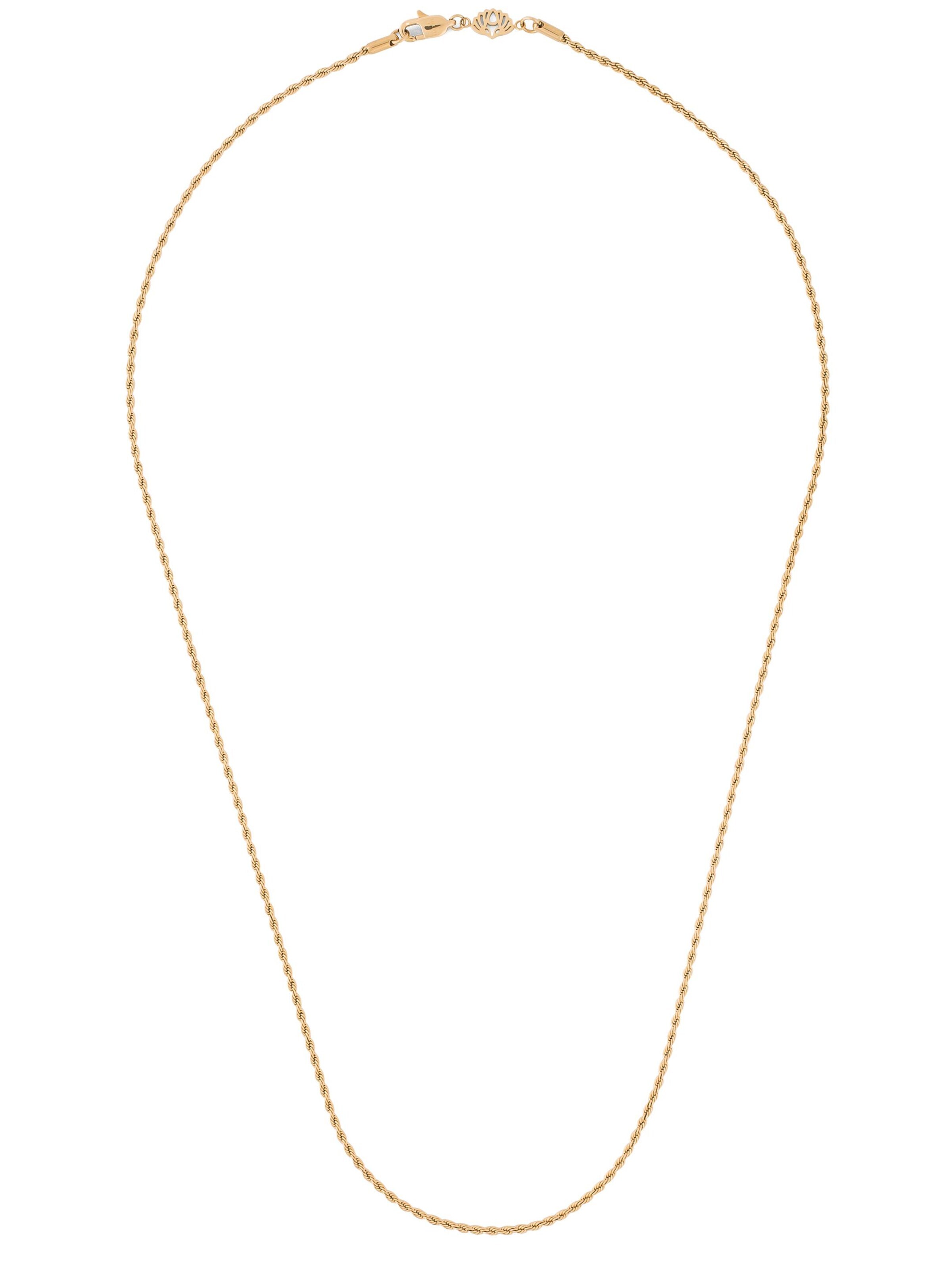Akitsune Necklace 'Immortalitas' in Gold: front
